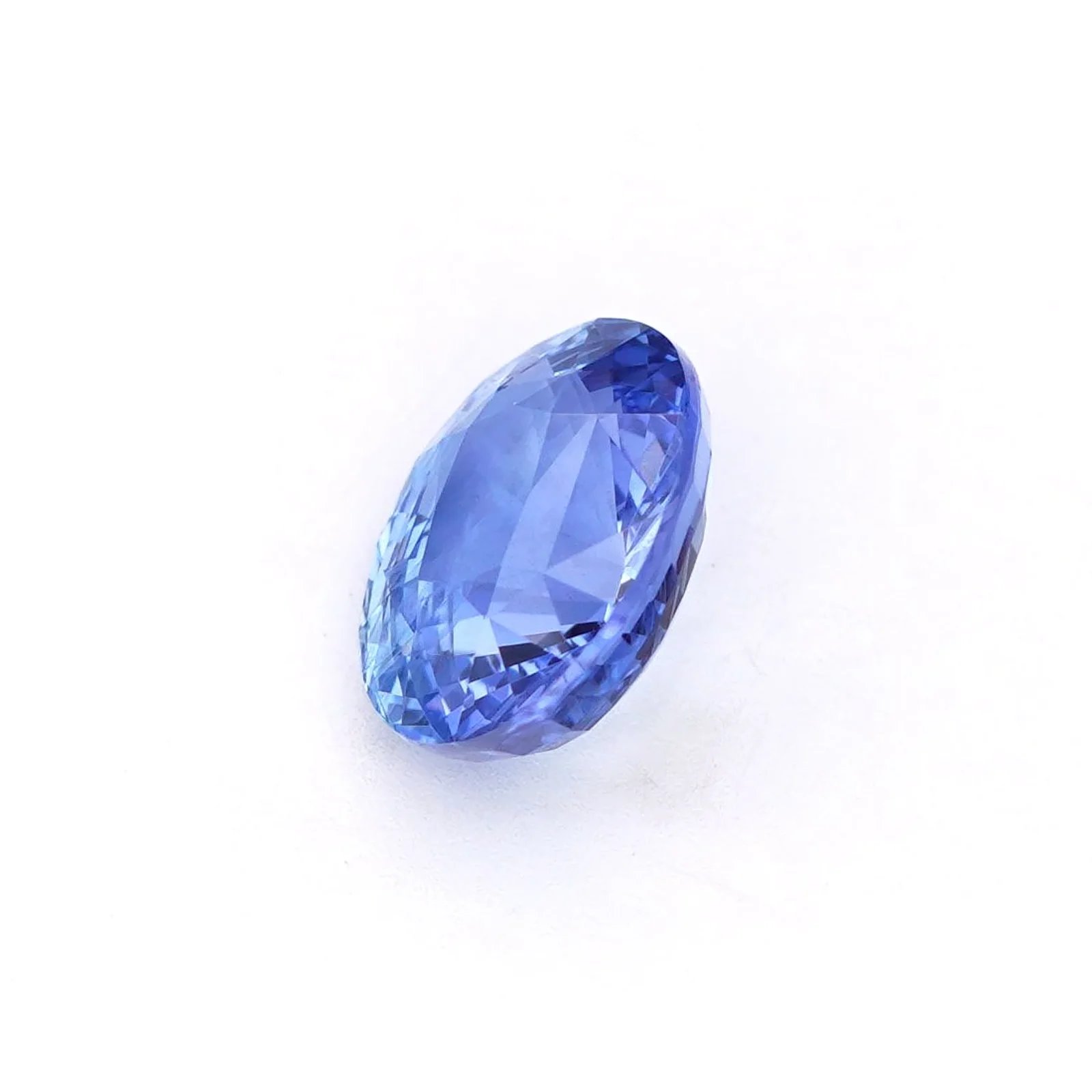 1.54ct Oval Unheated Sri Lankan Cornflower Blue Sapphire Clean Stone sapphire image 4 of 10