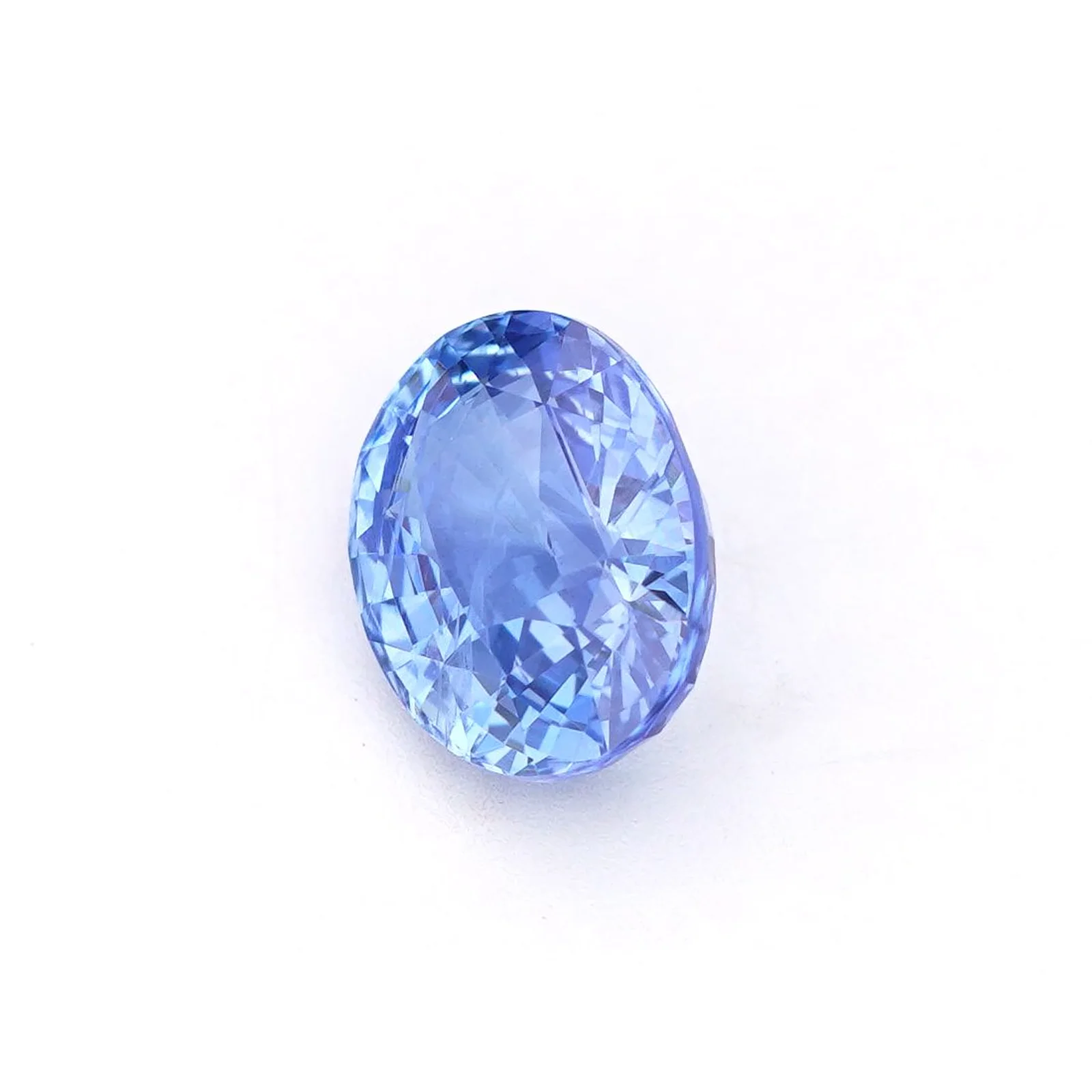 1.54ct Oval Unheated Sri Lankan Cornflower Blue Sapphire Clean Stone sapphire image 3 of 10
