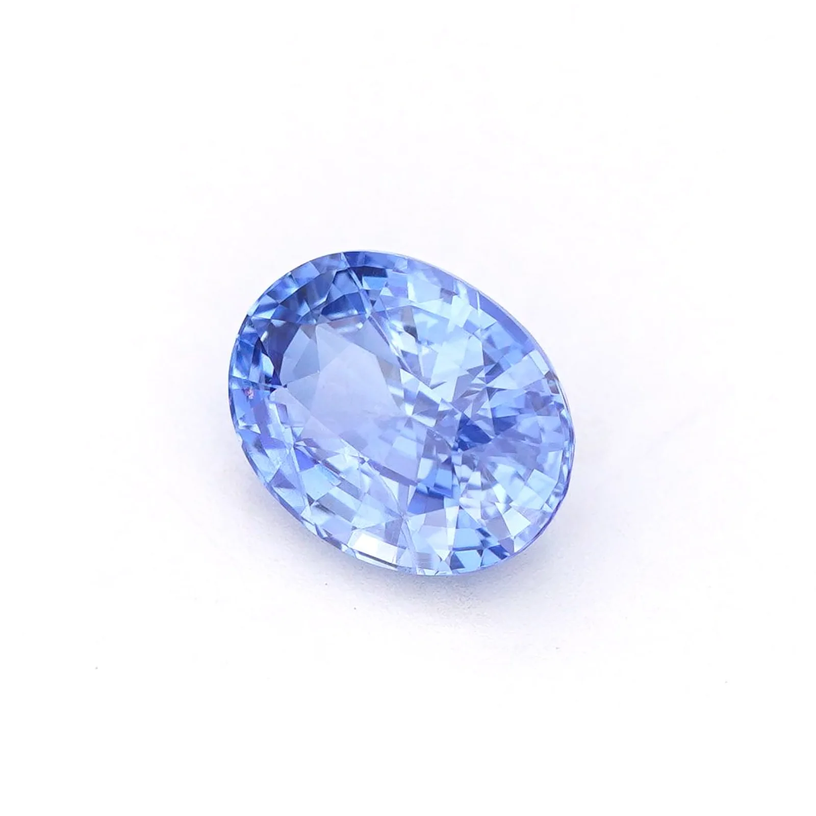 1.54ct Oval Unheated Sri Lankan Cornflower Blue Sapphire Clean Stone sapphire image 2 of 10