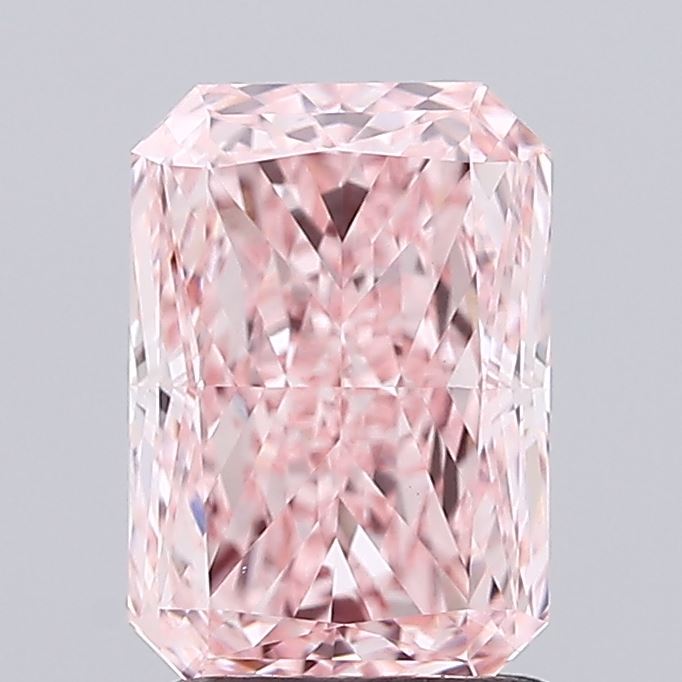 2.02 carat, Radiant, lab-grown, Diamond, VVS2 clarity, certified by IGI