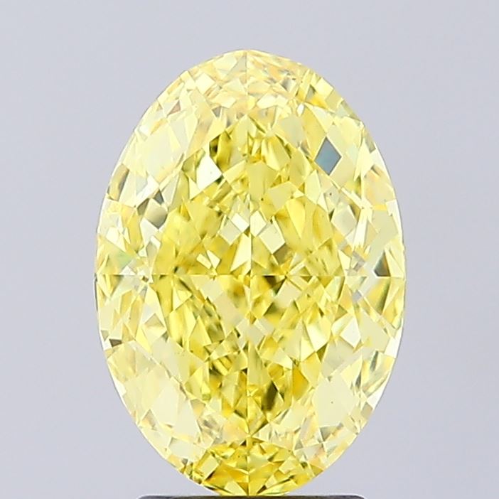 3.10 carat, Oval, lab-grown, Diamond, VS1 clarity, certified by IGI